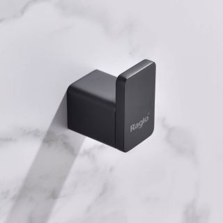 Крючок для ванной комнаты Raglo R301.05.06 чёрный